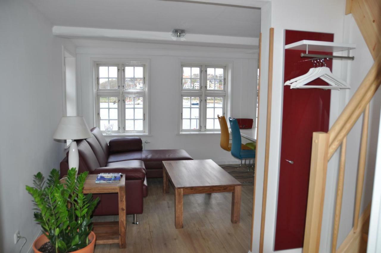 Hafenblick Vom Kapitaenshaus Apartamento Flensburg Exterior foto