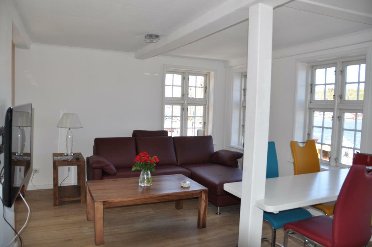 Hafenblick Vom Kapitaenshaus Apartamento Flensburg Exterior foto