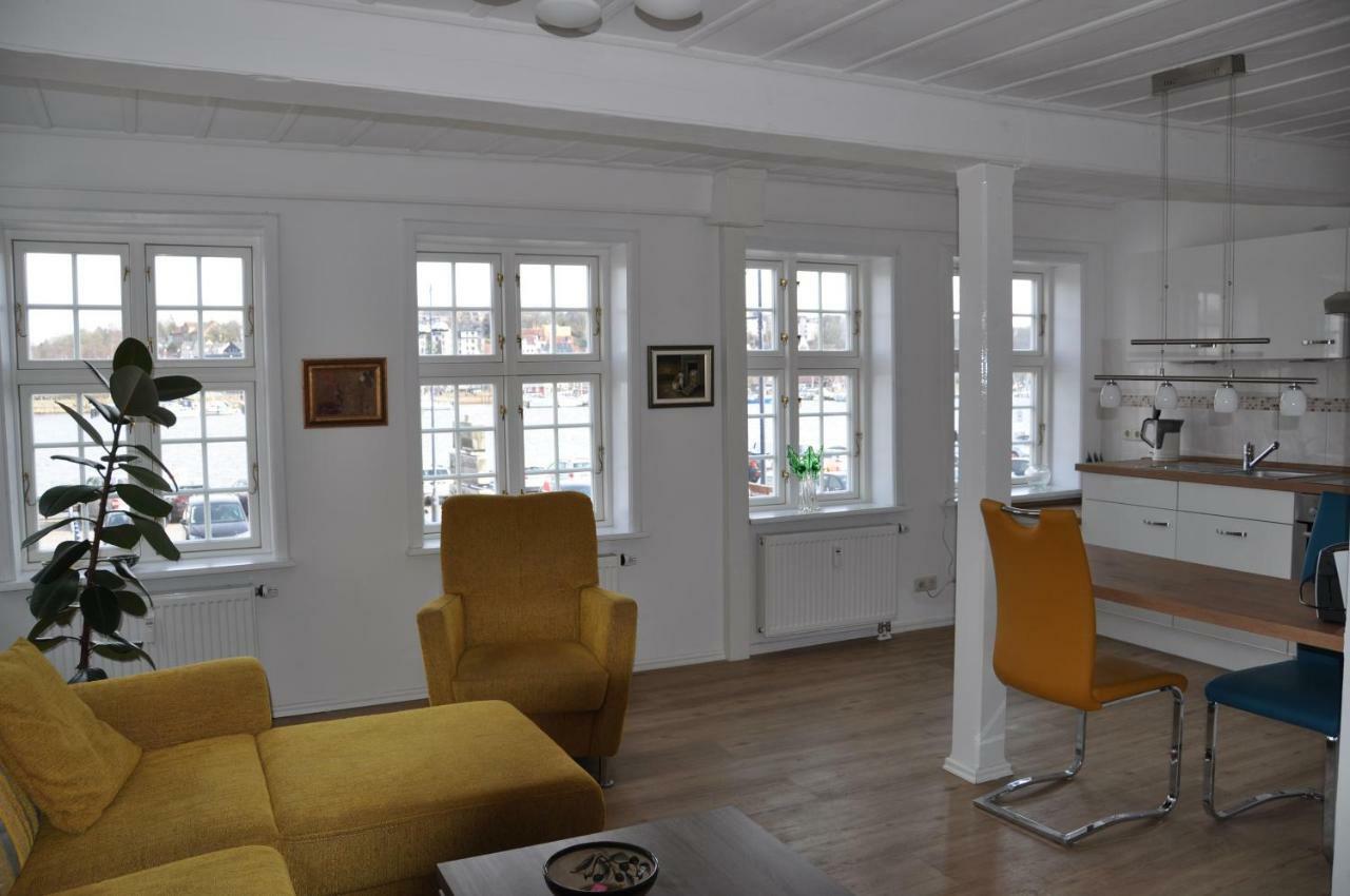 Hafenblick Vom Kapitaenshaus Apartamento Flensburg Exterior foto